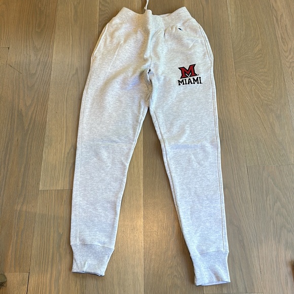 MIAMI UNIVERSITY Champion Reverse Weave Fleece Jogger - Picture 4 of 9